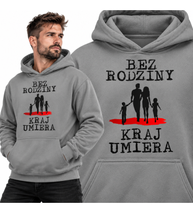 Bluza z kapturem  Bez Rodziny